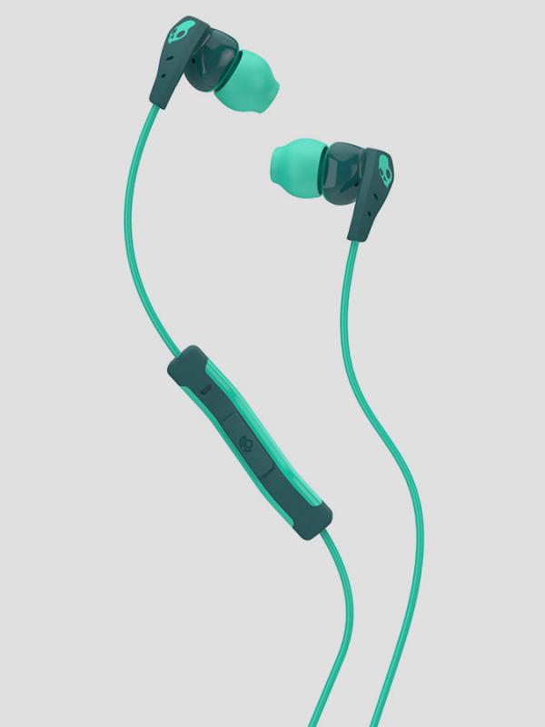 Sluchátka Skullcandy METHOD IN-EAR W/MIC 1 TEAL/GREEN/GREEN Zelená