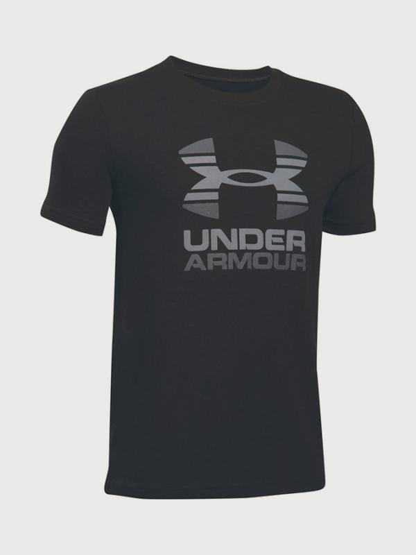 Tričko Under Armour Two Tone Logo SS T Černá