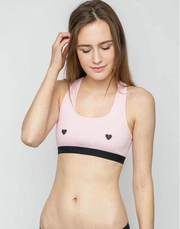 Lazy Oaf All Heart PINK L