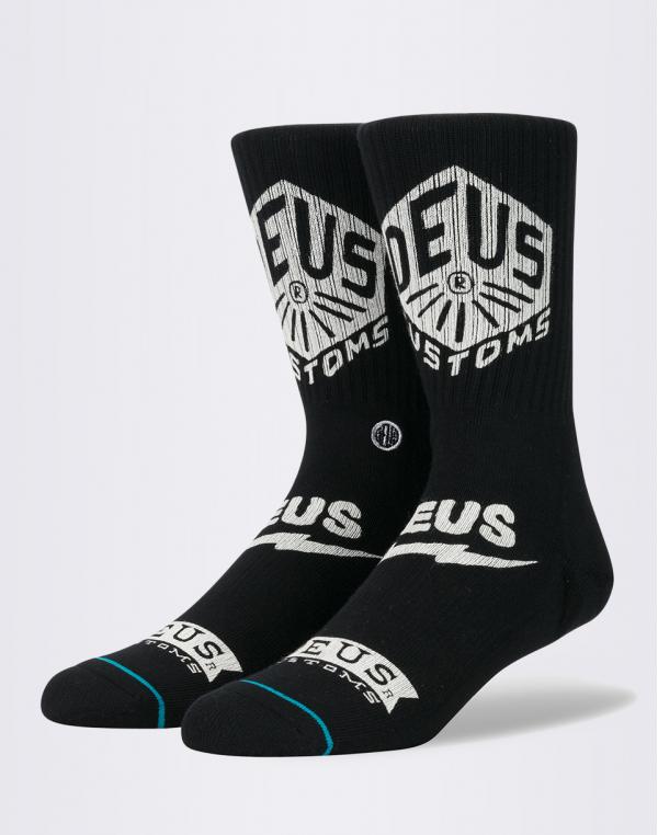 Ponožky Stance Deus Ex Machina Blackwater Black