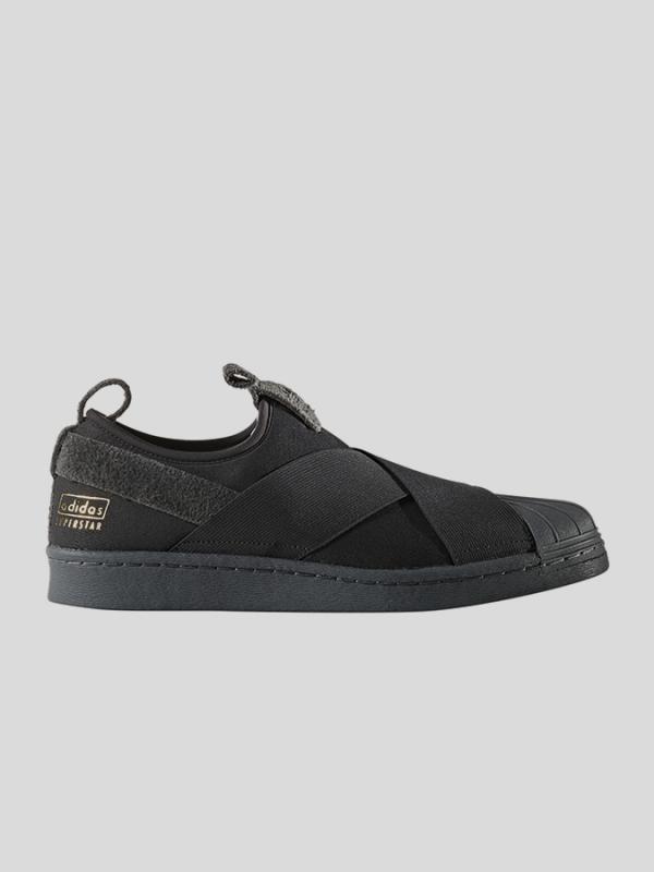 Boty adidas Originals SUPERSTAR SlipOn Černá
