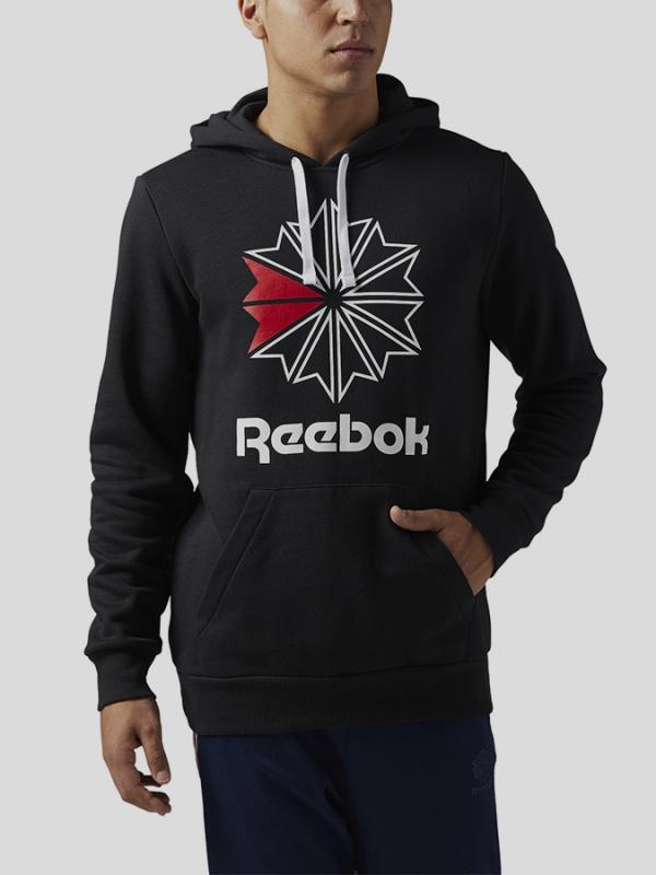 Mikina Reebok Classic F STAR HOODY Černá