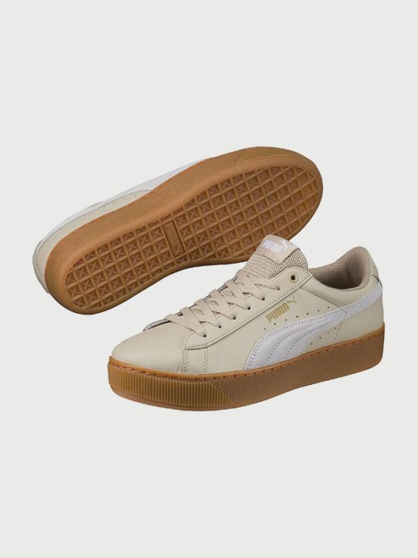 Boty Puma Vikky Platform L Bílá