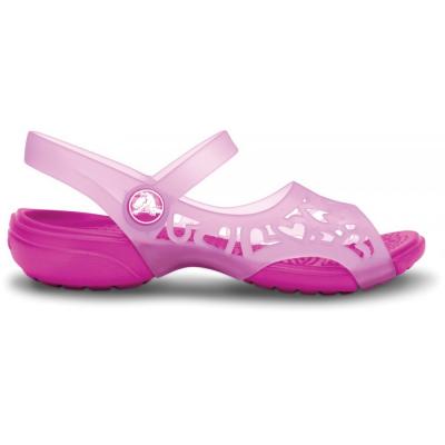 Crocs Adrina Hearts Sandal Cntn/NMgta