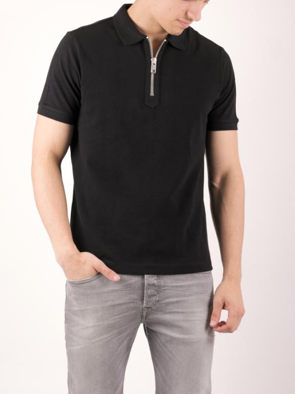 Tričko Diesel T-KONAN CAMICIA Černá