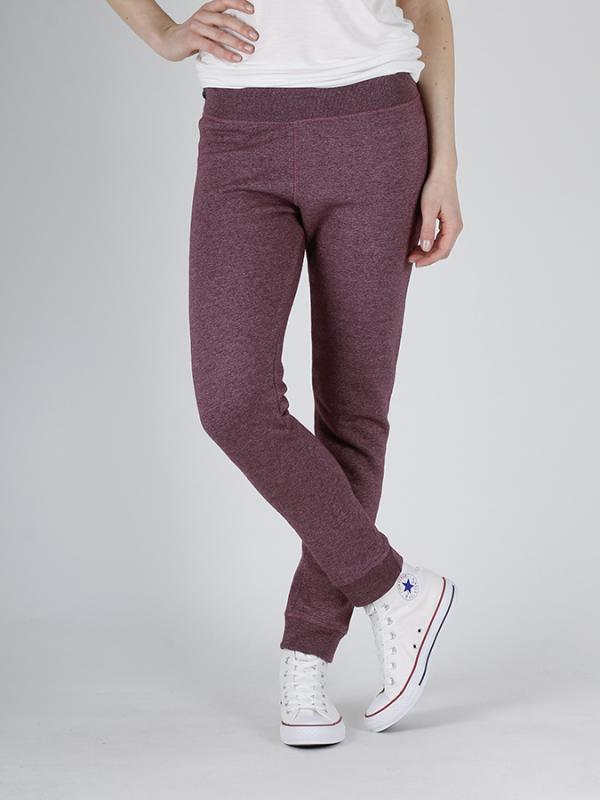 Tepláky Superdry O L LUXE SUPER SKINNY JOGGER Červená