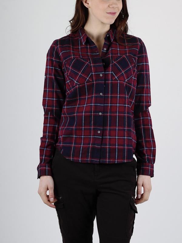 Košile Superdry NEW LUMBERJACK TWILL SHIRT Červená