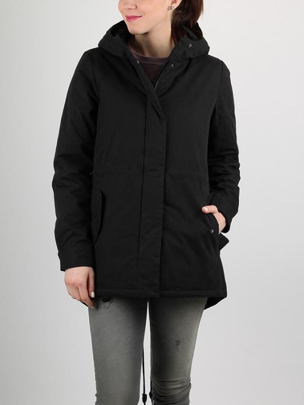 Bunda Vans WM ADDISON II PARKA Black Černá