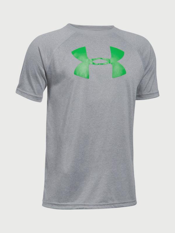 Tričko Under Armour Tech Big Logo SS Šedá