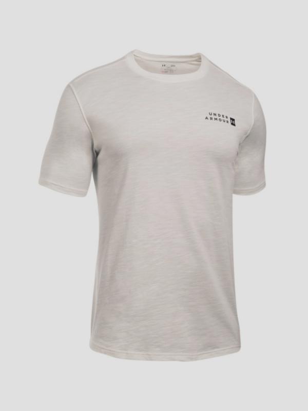 Tričko Under Armour Sportstyle Core Tee Bílá