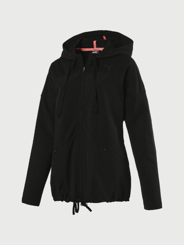 Bunda Puma Transition Fz Jacket W Black Černá