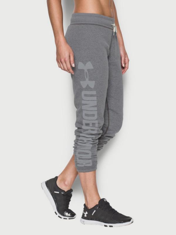 Tepláky Under Armour Favorite Fleece Pant Šedá