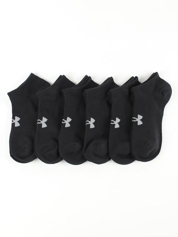 Ponožky Under Armour Essential Cotton Ns 6Pk Černá