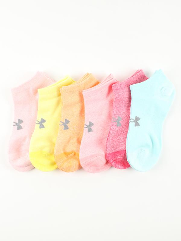Ponožky Under Armour Essential Cotton Ns 6Pk Barevná