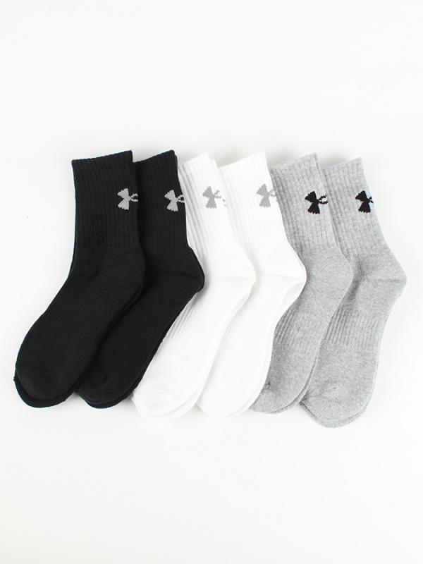 Ponožky Under Armour Charged Cotton 2.0 Crew Barevná