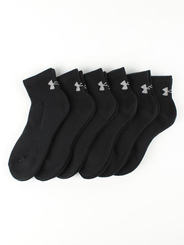 Ponožky Under Armour Charged Cotton 2 Quarter Černá