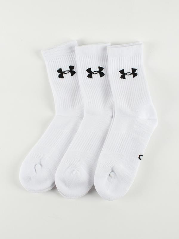 Ponožky Under Armour Elevated Performance Crew Bílá