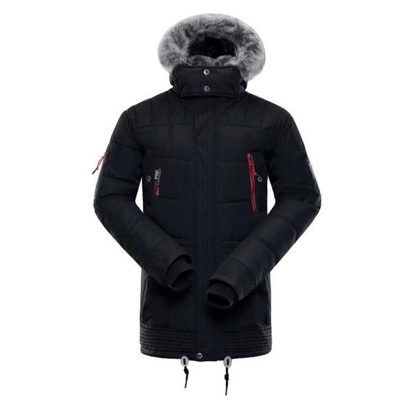 ALPINE PRO ICYB 3 NEUTRÁLNÍ / ZEMITÁ Pánská Bunda XXL