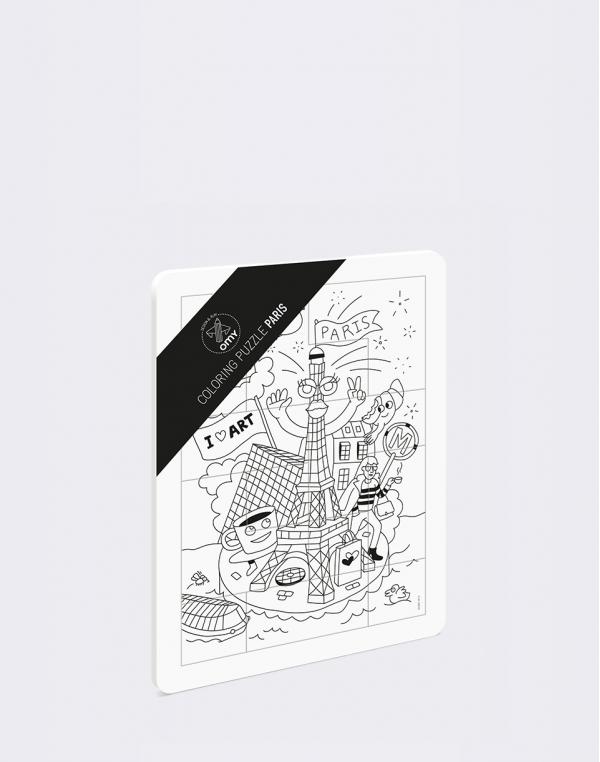 OMY Coloring Puzzle - Paris