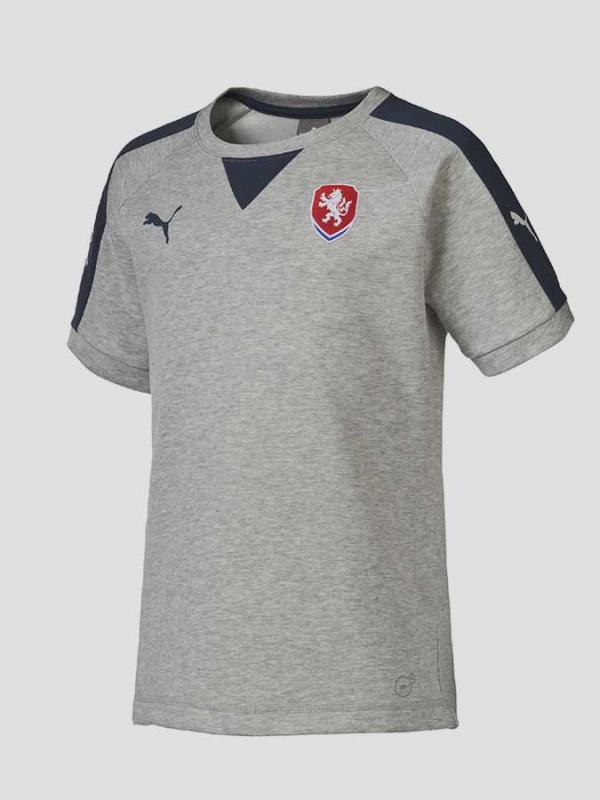 Tričko Puma Czech Republic Casuals T-Shirt Šedá