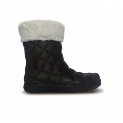 Crocs Cuffed Puff Boot Espresso/Oyster