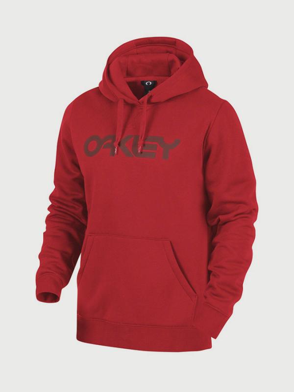 Mikina Oakley Dwr Fp P/O Hoodie Red Line Červená