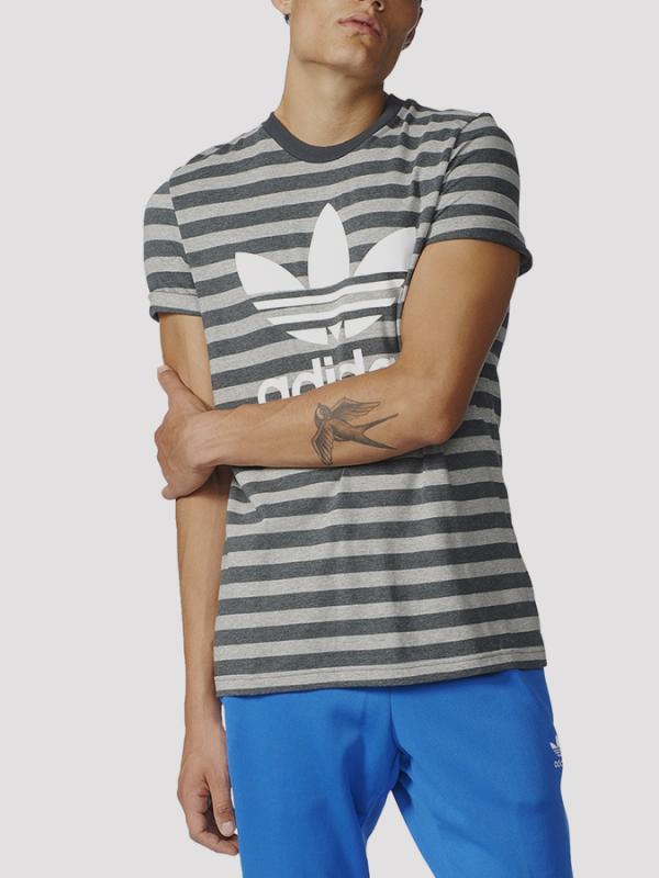 Tričko adidas Originals STRIPED TEE Barevná