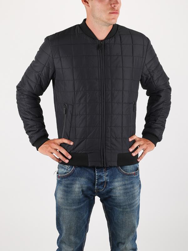 Bunda Superdry SURPLUS GOODS BOX QUILT BOMBER Černá