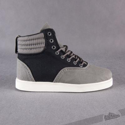 Supra Henry - Black/Grey Canvas