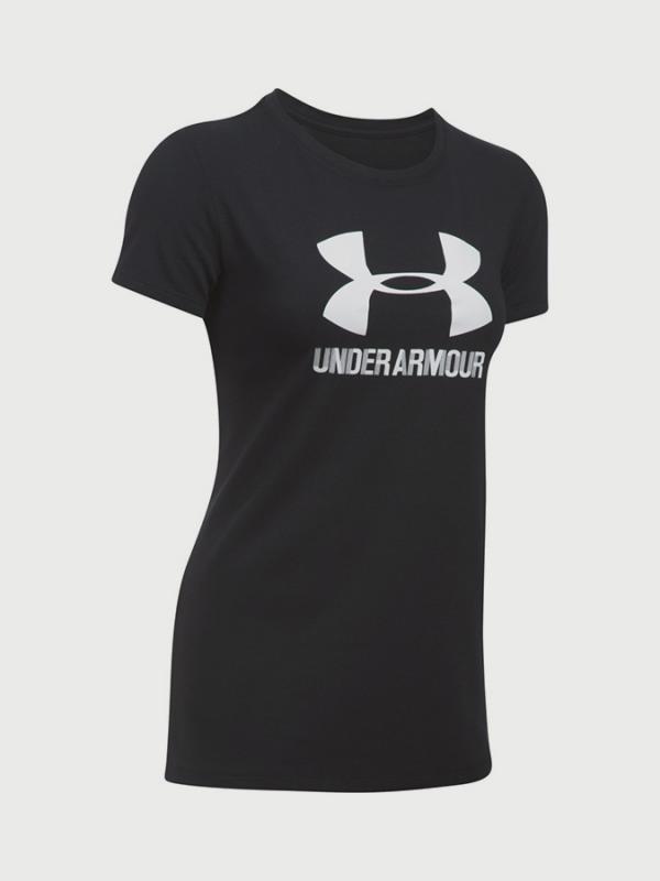 Tričko Under Armour Sportstyle Crew Černá