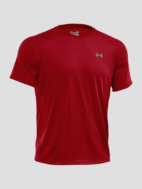 Tričko Under Armour Tech SS Tee Červená