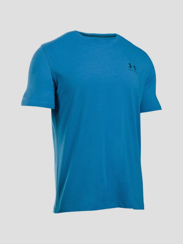 Tričko Under Armour Heatgear CC Left Chest Lockup Modrá
