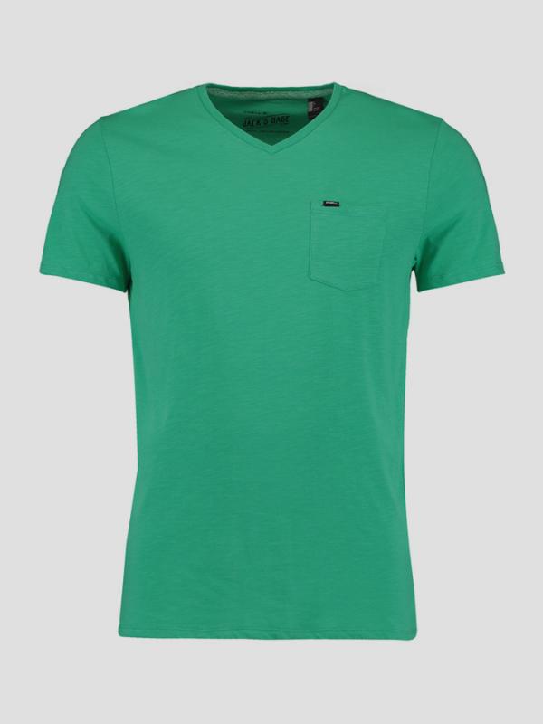 Tričko O´Neill LM JACKS BASE V-NECK T-SHIRT Zelená