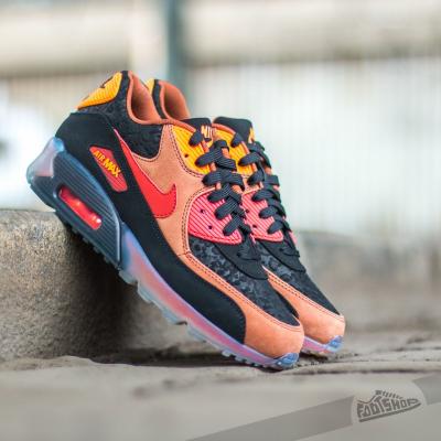 Nike Air Max 90 ICE HW QS Black/Tean Red-Cognac-Ttl Orange