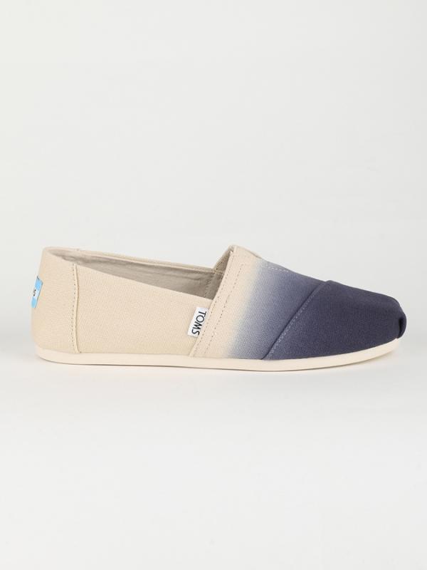 Boty Toms NVY DIP DYE WM ALPR ESP Modrá