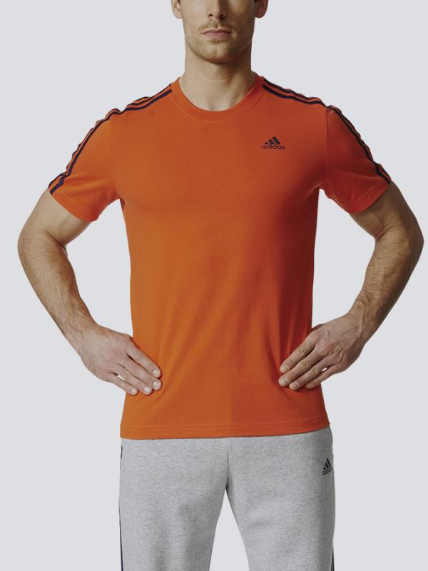 Tričko adidas Performance ESS 3S TEE Oranžová