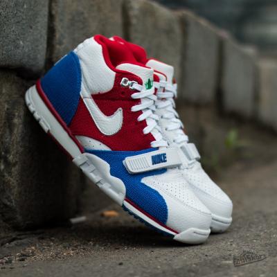 Nike Air Trainer 1 Mid PRM QS Puerto Rico White/ Gym Red/ Game Royal