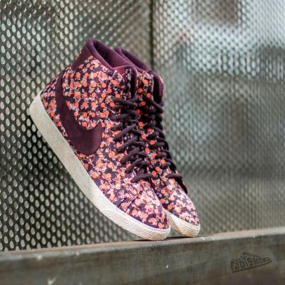 Nike Wmns Blazer Mid Vintage Liberty QS Deep Burgundy
