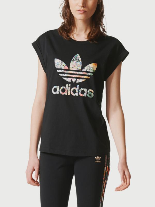 Tričko adidas Originals JARDIM A TEE Černá