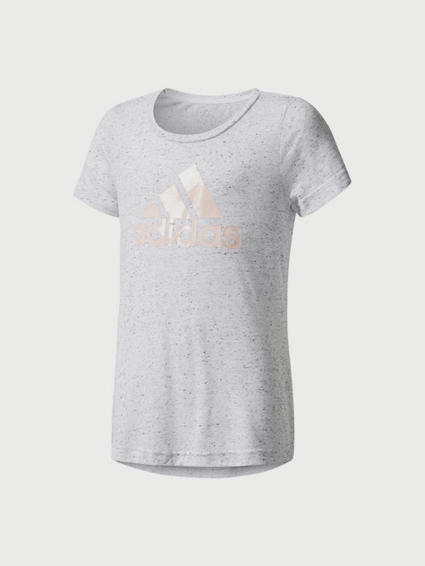 Tričko adidas Performance YG ID TEE Bílá