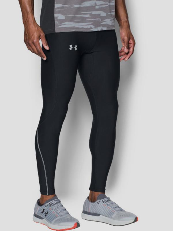 Kompresní legíny Under Armour Run True HeatGear Tight Černá