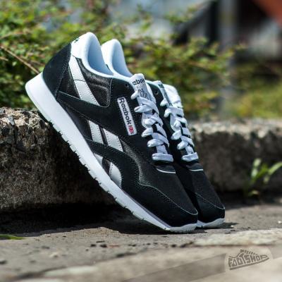 Reebok Classic Leather  Nylon Black/White