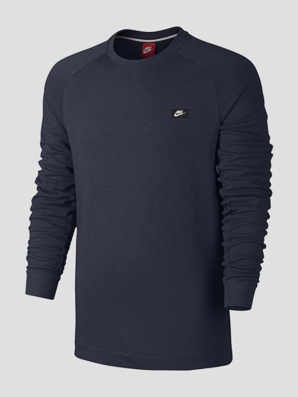 Mikina Nike M NSW MODERN CRW FT Šedá