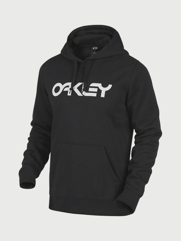 Mikina Oakley Dwr Fp P/O Hoodie Blackout Černá