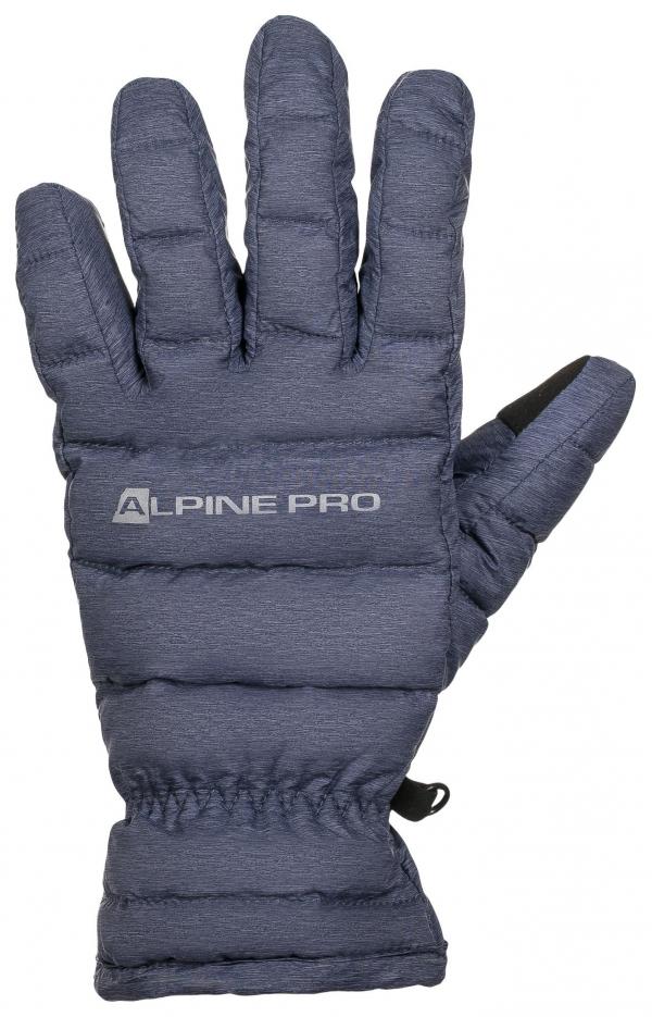 ALPINE PRO LEZET MODRÁ / TYRKYSOVĚ MODRÁ Unisex Rukavice L