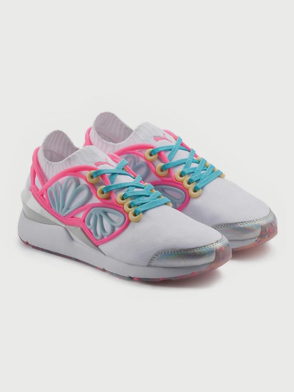 Boty Puma Pearl Cage Wns SW Šedá