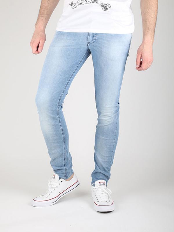 Džíny Diesel SLEENKER L.32 PANTALONI Modrá