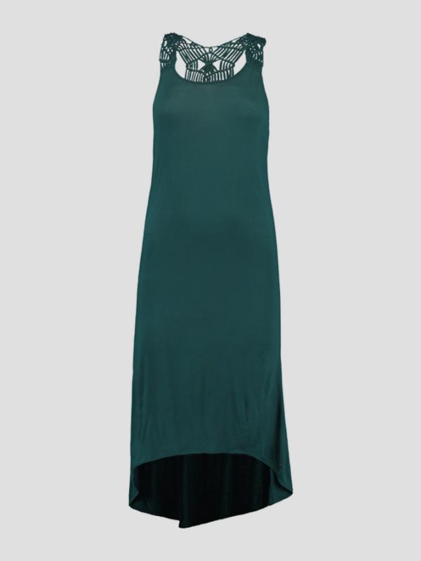 Šaty O´Neill LW BRAIDED BACK JERSEY DRESS Zelená