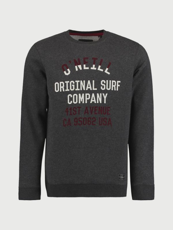 Mikina O´Neill LM Pch Logo Crew Sweatshirt Šedá