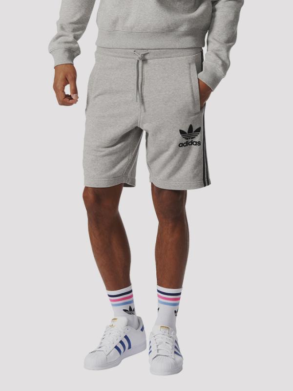 Kraťasy adidas Originals CLFN FT SHORTS Šedá